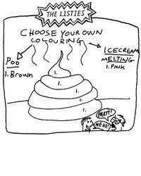 The Listies Colouring Competition - Choose Your Own Adventure