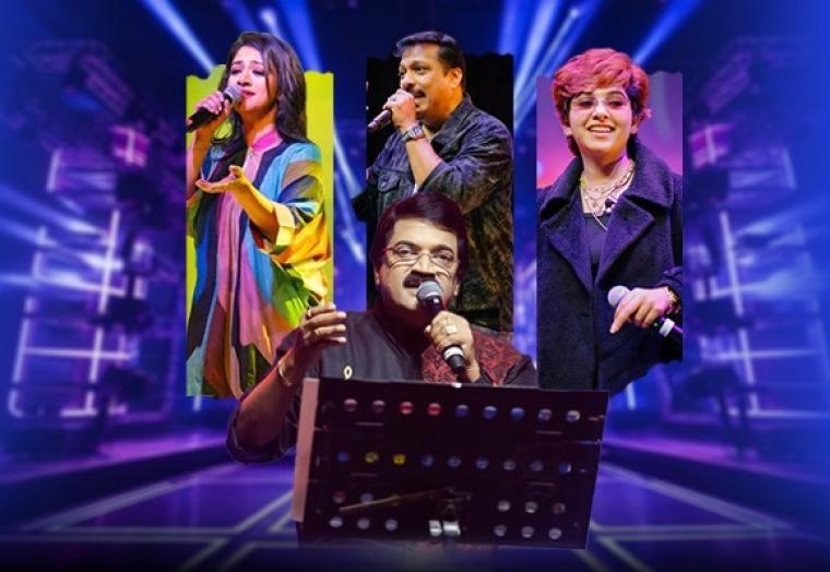 Performer MG Sreekumar and three singers