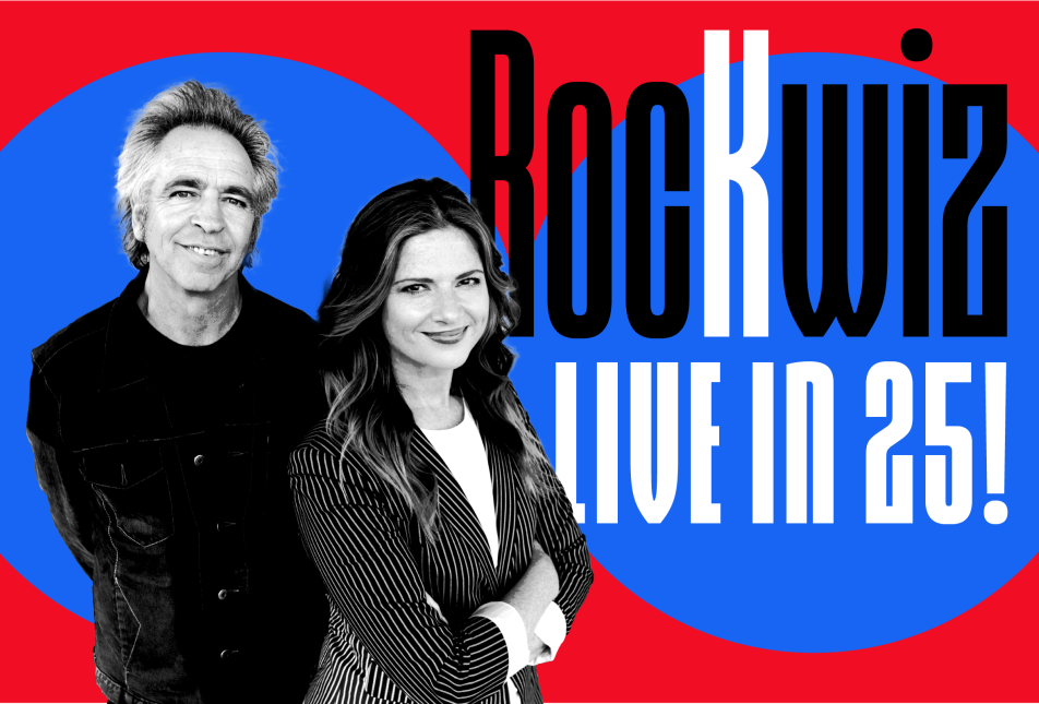 Julia Zemiro & Brian Nankervis from RockWiz Live in 25!