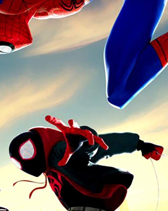 An image of Spider-Man from the animated movie