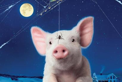 Image of a pig and a spider from Charlotte's Web movie